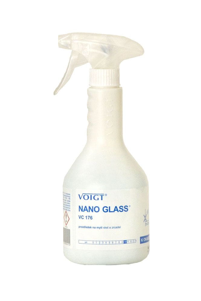 MERIDA NANO GLASS s rozprašovačom 0,6 l Prostriedok na umývanie okien